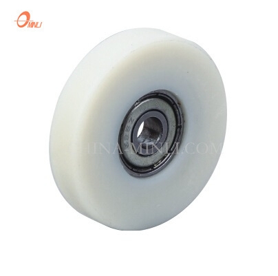 Black Bearing Nylon Wheel Sliding Window Door Roller (ML-AF004)