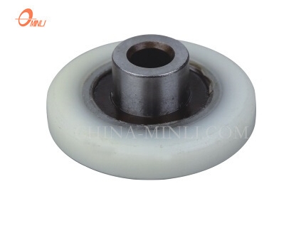 Black Bearing Nylon Wheel Sliding Window Door Roller (ML-AF004)