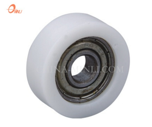White Bearing Nylon Pulley Wheel Sliding Window Door Accessories Roller (ML-AF011)