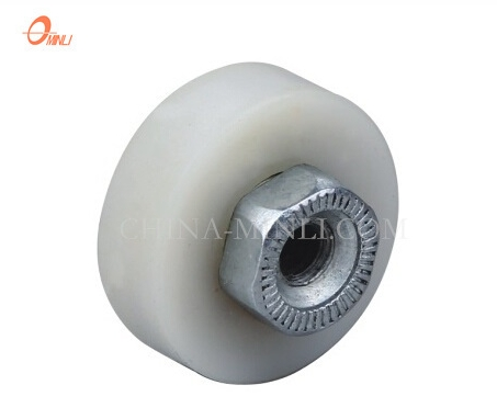 White Bearing Nylon Wheel Roller for Window and Door(ML-AF018)