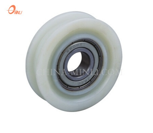White H Groove Factory Nylon Wheel Sliding Window Door Roller (ML-AH001)