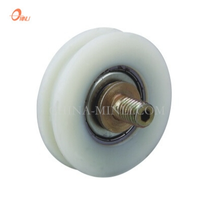White Nylon Wheel Hardware Accessories Sliding Window Door System Roller (ML-AH003)