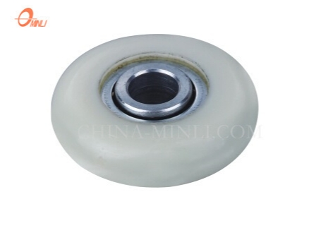White R Groove Nylon POM Wheel Sliding Window Door Roller (ML-AR002)