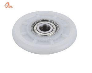 White R Groove Nylon POM Wheel Sliding Window Door Roller (ML-AR002)