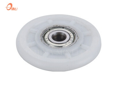 White R Groove Nylon POM Wheel Sliding Window Door Roller (ML-AR002)