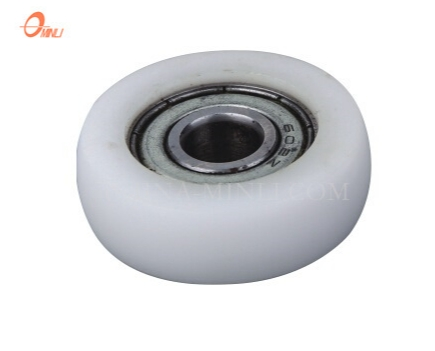 White 608z Bearing Nylon Wheel Sliding Window Door Roller (ML-AR003)