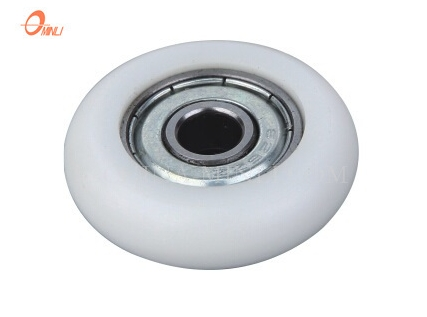 White 626z Bearing Nylon Wheel Sliding Window Door Roller (ML-AR005)