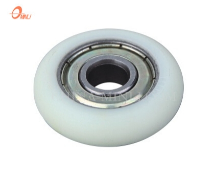 White R Groove Nylon POM Wheel Sliding Window Door Roller (ML-AR002)