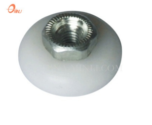White Bearing Nylon Wheel Sliding Window Door Roller Pulley(ML-AR014)