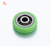 Black Bearing Nylon Wheel Sliding Window Door Roller (ML-AR012)