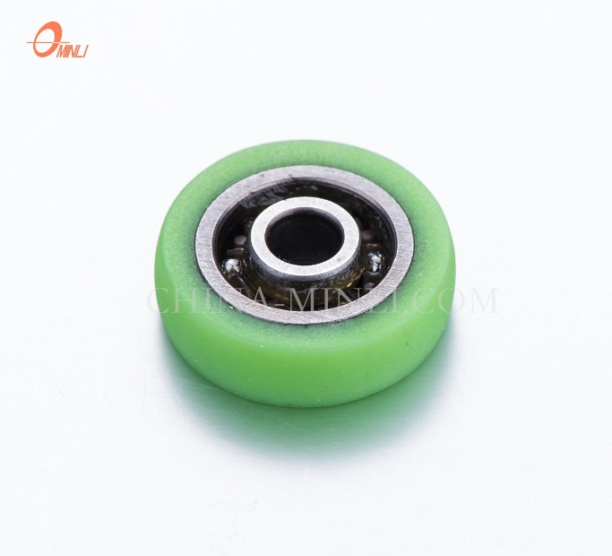 Black Bearing Nylon Wheel Sliding Window Door Roller (ML-AR012)