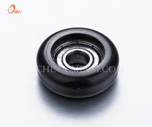 Black Bearing Nylon Wheel Sliding Window Door Roller (ML-AR035)