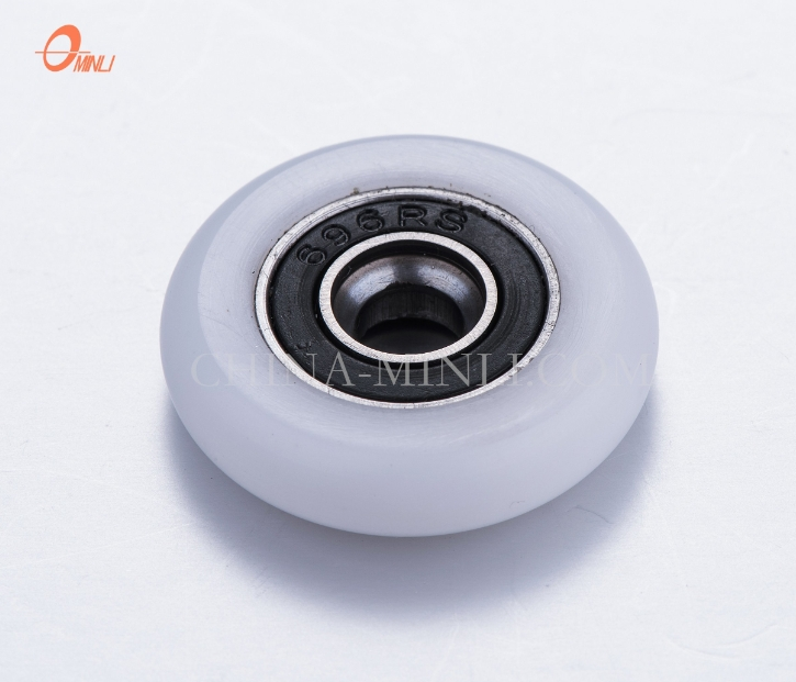 Factory Supply White Bearing Nylon Wheel Sliding Window Door Roller (ML-AR036)