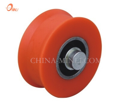 Orange Bearing Wheel Nylon Sliding Window Door Roller (ML-AT001)