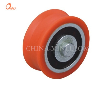 Orange Pulley Nylon Bearing Wheel Sliding Window And Door Roller (ML-AT004)