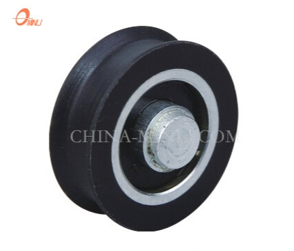 21mm Black T Groove Nylon Wheel Sliding Window Door Roller (ML-AT009)