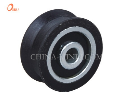 Black Pulley Nylon Wheel Sliding Window Door Roller Accessories (ML-AT011)