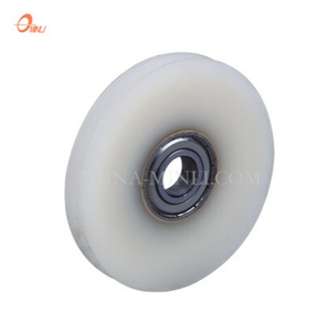 U Groove Plastic Pulley Sliding Window Door Roller