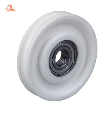 Sliding U Groove Nylon Wheel Sliding Window Door Roller Pulley (ML-AU003)