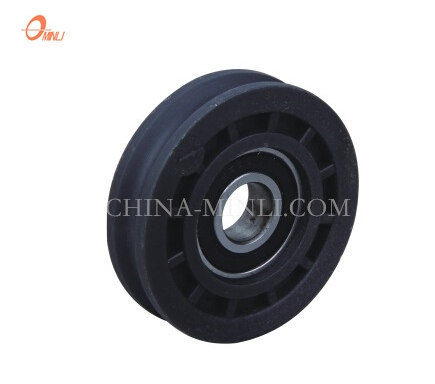 Sliding U Groove Plastic Wheel Sliding Window Door Roller Pulley (ML-AU004)
