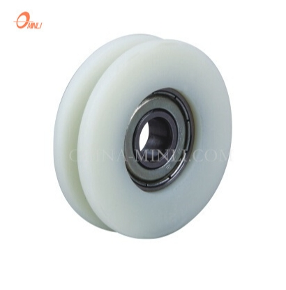 High Quality U Groove Nylon Pulley Roller Door Window Accessories(ML-AU012)
