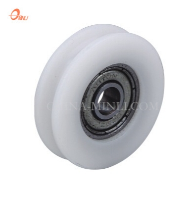 Bearing Sliding U Groove Nylon Roller Door And Window Accessories (ML-AU013)