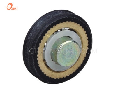 Multi-colour U Groove Nylon Single Wheel Door And Window Plastic Roller(ML-AU015)