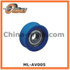 Multi-colour U Groove Nylon Plastic Roller Door And Window Accessories (ML-AU014)