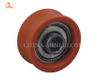 Orange Metal Bearing Components Good Quality Nylon Wheel Pulley (ML-AV035)