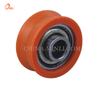 Sliding Nylon Orange Nylon Pulley V Groove Hardware Window Door Roller