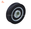 Black Nylon Roller V Groove Hardware Accessories Door Window Pulley