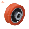 Orange Good Quality Bearing Nylon Metal Components Sliding Pulley (ML-AV036)