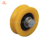 White Factory Nylon Wheel Sliding Window Door Hardware Components (ML-AV045)
