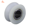 White Factory Nylon Wheel Sliding Window Door Hardware Components (ML-AV045)