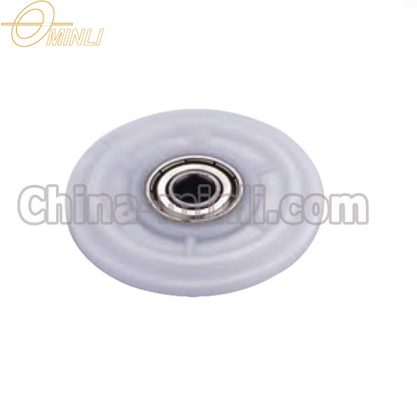 White Y Groove Bearing Nylon Wheel Pulley Sliding Window Door Roller (ML-AY004)