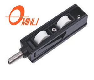 Zinc Alloy Roller with Double Wheel Zinc Bracket Pulley for Window, Door Use(ML-FD002)