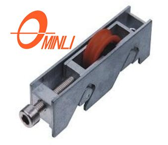 Popular Zinc Bracket Single Pulley for Window And Door Roller (ML-FS019)