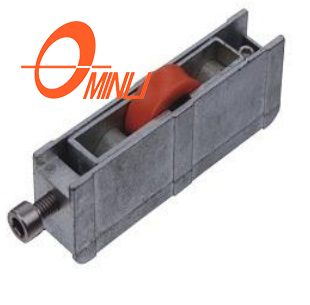 Profile Zinc Alloy Bracket Pulley with Nylon Roller for Glass Window And Door (ML-FS024)
