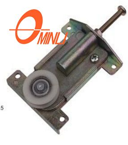 Factory Zinc Bracket Pulley Nylon Roller for Wardrobe Or Furniture Sliding Door (ML-FS035)