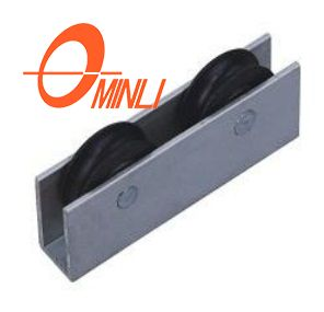Aluminum Bracket Pulley Double Roller Pulley for Slide Window and Door (ML-GD002)