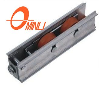Factory Multiple Plastic Bearing with Aluminum Alloy Bracket Pulley (ML-GD019)