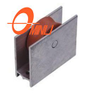 U Groove V Groove Single Nylon Color Wheel Aluminum Window Door Roller Bracket Pulley (ML-GS003)