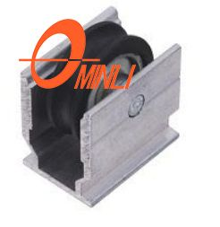 Rolamento PARA Janela Single Bearing Metal Bracket Pulley Door Hardware (ML-GS011)