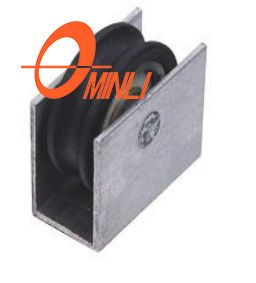 Modern Single Wheel Aluminum Bracket Pulley Window Accessories (ML-GS013)