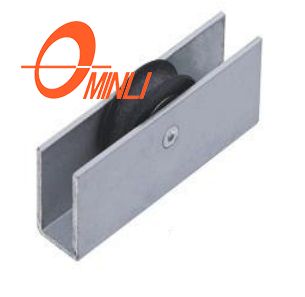 Window Hardware Sliding Single Nylon Door Roller with Ball Bearing Aluminum (ML-GS017)