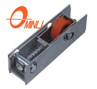 Window Hardware Sliding Single Nylon Door Roller with Ball Bearing Aluminum (ML-GS017)