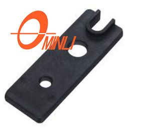 Black Custom PVC And Nylon Material Parts Window Accessories （ML-HA023)