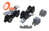 Plastic Joint Corner Window Accessories With Sliding Roller (ML-HB005)