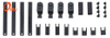 Factory Sliding Door And Window Injection Molding Plastic A Set Accessories (ML-HB009) 