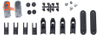 Factory Sliding Door And Window Injection Molding Plastic A Set Accessories (ML-HB009) 